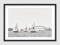 Vintage 18' skiffs #4, Sydney Harbour