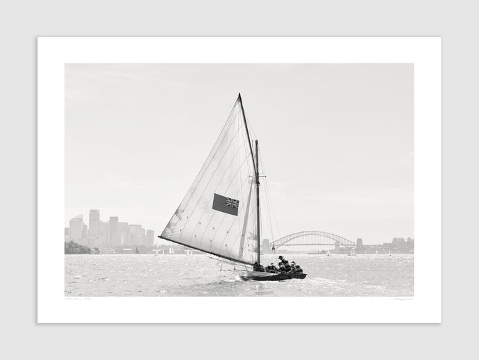 Britannia, Vintage 18' Skiff, Sydney Harbour